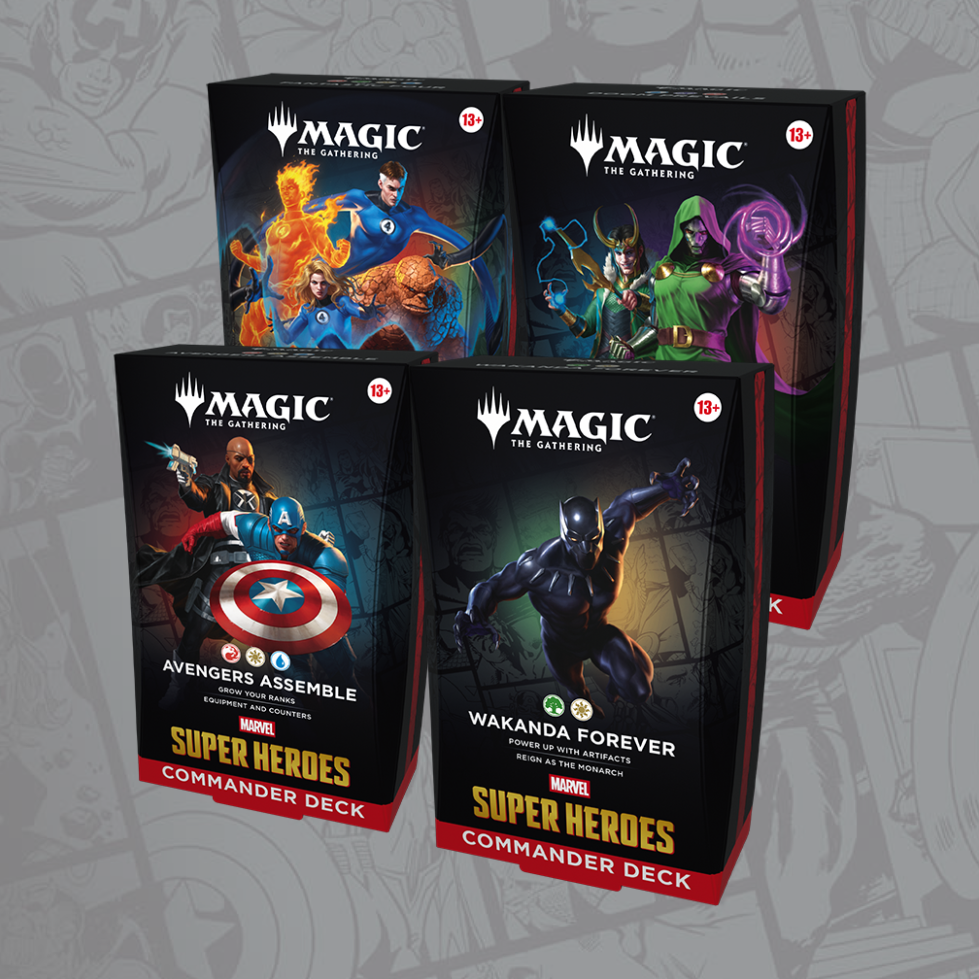 MTG - Marvel Super Heroes Product — Game Universe